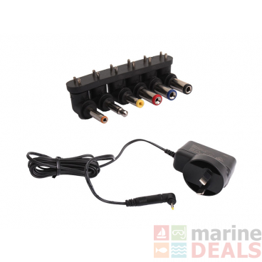 Universal 12v Replacement Charger with 7 Connector Tips
