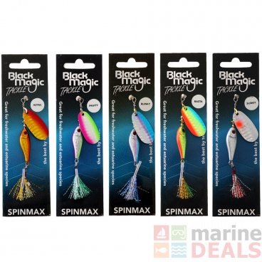 Black Magic Spinmax Spinner Lure 6.5g 48mm