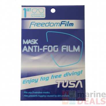 TUSA TA-200A Anti-Fog Freedom Film for 2-Window Masks