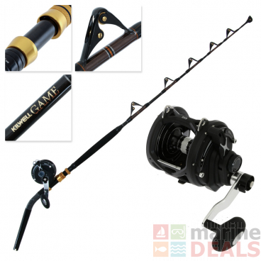 TiCA Oxean OX50TS 2-Speed Kilwell Fully Rollered Bent Butt Game Combo 5ft 9in 24-37kg 1pc