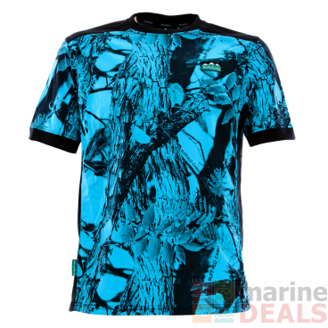 Ridgeline Breeze Mens T-Shirt Blue Camo M