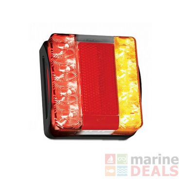 Hella Marine Square Compact LED Submersible Trailer Light