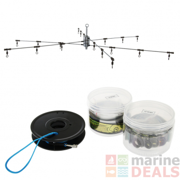 H2O Pro 18-Drop Collapsible Dredge Kit with Towline 30in