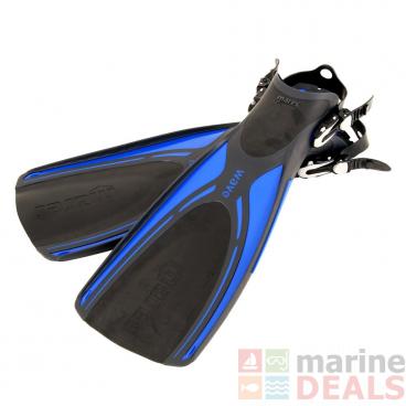 Mares Wave Open Heel Dive Fins Blue XS