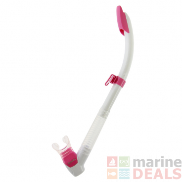 Mares Rebel Splash Semi Dry Snorkel White/Pink