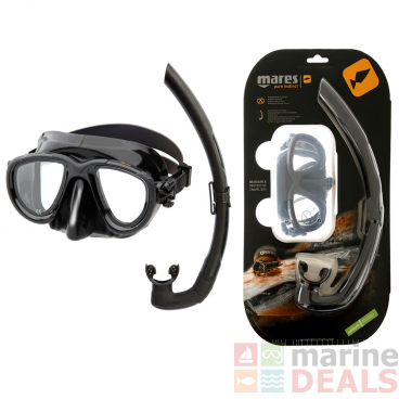 Mares Tana Dive Mask and Snorkel Set Black