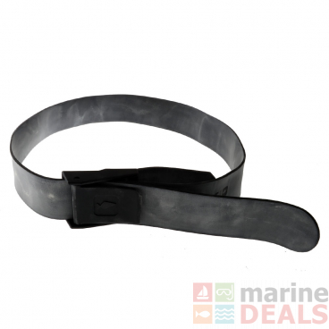 Mares Elastic Dive Belt with Nylon Buckle Black