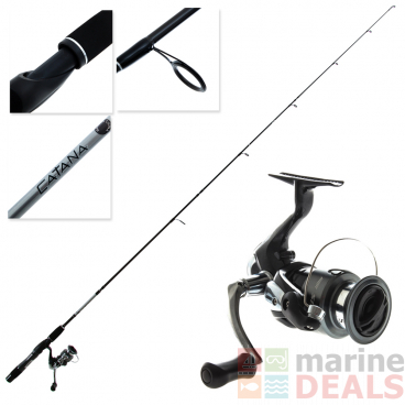 Shimano Sienna 2500 FE and Catana Trout Spin Combo 6ft 6in 3-6kg 4pc