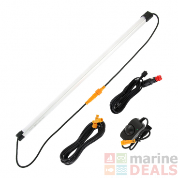Hard Korr 6 Bar Orange/White LED Camping Light Kit with Diffusers