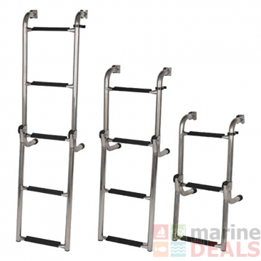 Oceansouth Long Base Stainless Steel Ladders