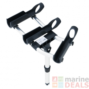 Oceansouth Quick Release Starboard Mount Rod Holder - 3 Rods