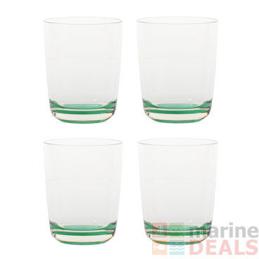 Marc Newson Unbreakable Glow in the Dark Highball Glass Set of 4