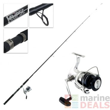 Shimano Nexave 8000FE and Eclipse Rock Fishing Combo 8ft 8-12kg 2pc