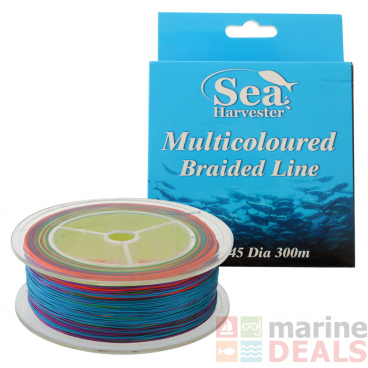 Sea Harvester 8 Core Rainbow Braid
