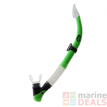 Sea Harvester Silicone Dive Snorkel Green