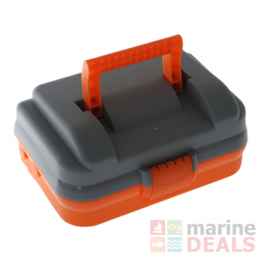 Sea Harvester 1-Tray Tackle Box Grey/Orange