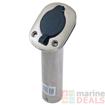 Menace Premium Stainless Steel Angled Rod Holder