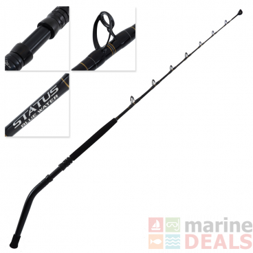 Shimano Status Blue Water Bent Butt Game Rod 5ft 6in 24-37kg 2pc - Tip Replacement