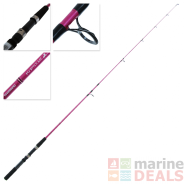 Shimano Kidstix Pink Spinning Rod 6ft 2-5kg 2pc