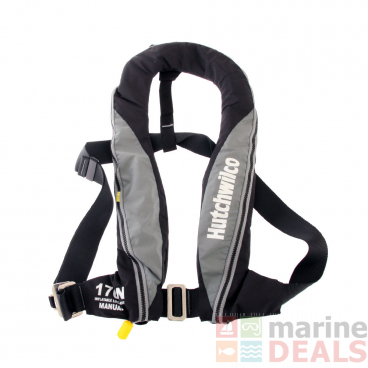 Hutchwilco Super Comfort 170N Manual Inflatable Life Jacket Grey