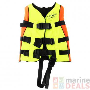 Hutchwilco Adjustable Hi-Viz Kids Life Vest S