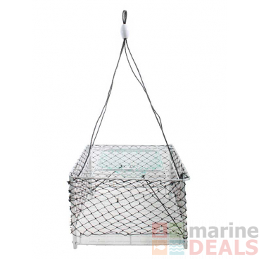 Nacsan Deluxe Folding Square Steel Cray Pot