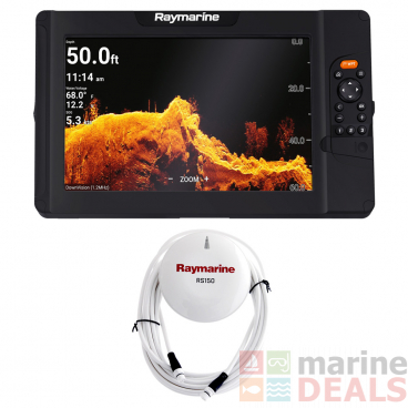 Raymarine Element 12S CHIRP GPS/Fishfinder with RS150 GPS Sensor and NZ/AU Chart