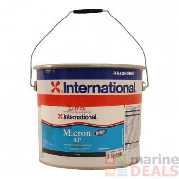 International Micron AP Antifouling Paint 10L Black