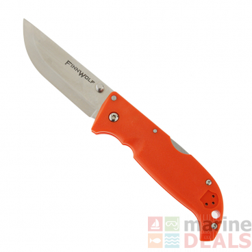 Cold Steel Finn Wolf Folding Knife 3.5in Blaze Orange
