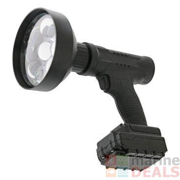 Night Saber 2200lm Rechargeable Handheld LED Spotlight 120mm 27W