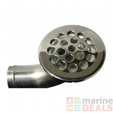 Marine Town S/S Drain Deck 38mm Outlet