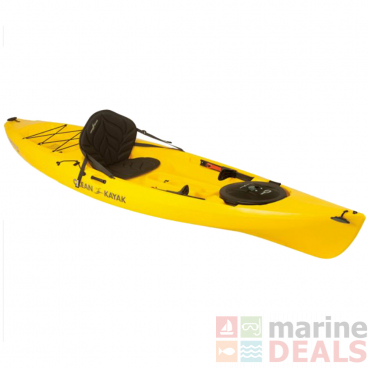 Ocean Kayak Tetra 12 Single Person Kayak Yellow