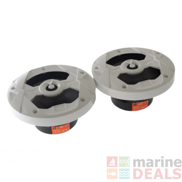JBL Club Marine MS8LW Coaxial Marine Speakers with RGB Lighting 8in 450W White