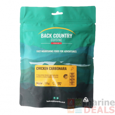 Back Country Cuisine Chicken Carbonara 2 Serve