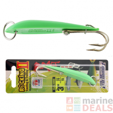 Pro Hunter Old Timer Trolling Lure Green Double Hook