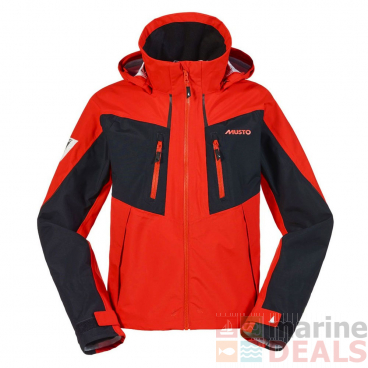 Musto BR2 Race Jacket Orange/Black Size S - Missing hood
