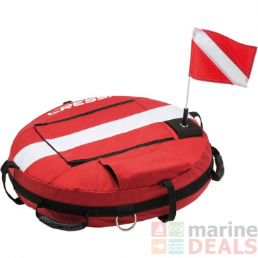 Cressi Free Diving Marker Buoy with Flag
