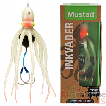 Mustad InkVader Octopus Soft Jig 200g Glow