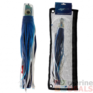 H2O Pro Katana Blue Abalone Mid Rigged Game Lure 33cm Blue/White/Blue