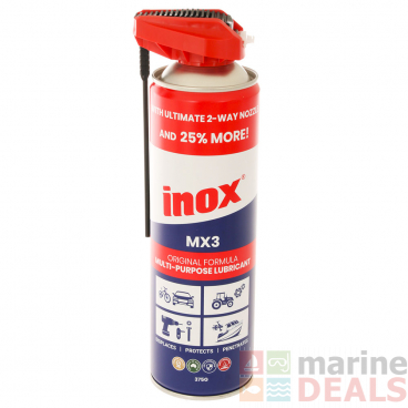 Inox MX3 Original Formula Lubricant Aerosol Spray with 2-Way Nozzle 375g