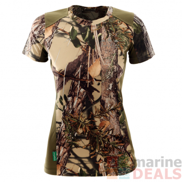 Ridgeline Whanau Womens T-Shirt Buffalo Camo/Field Camo