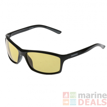 Shimano Socorro Polarised Sunglasses Silver/Yellow