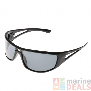 Shimano Antares II Polarised Sunglasses Black/Smoke