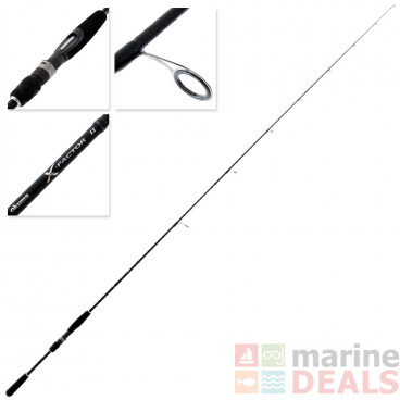 Okuma X-Factor II Freshwater Spinning Rod with Tube 7ft 6in 2-4kg 4pc