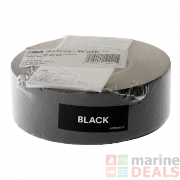 3M Safety-Walk 600 Slip-Resistant General Purpose Tape Black 50mm x 18.2m