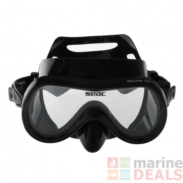 Seac Salina Liquid Silicone Junior Dive Mask Black