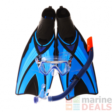 Southern Ocean Kids Dive Mask Snorkel and Fins Set 2XS / US2.5-3.5