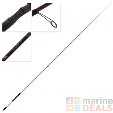 Black Magic GLADIUS LM Squid Rod White 8ft 3in PE0.6-1.2 2pc