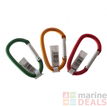 Coghlan's Aluminium Carabiner 6mm Qty 1