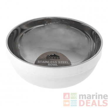 Rockies Stainless Steel Bowl 17.5cm